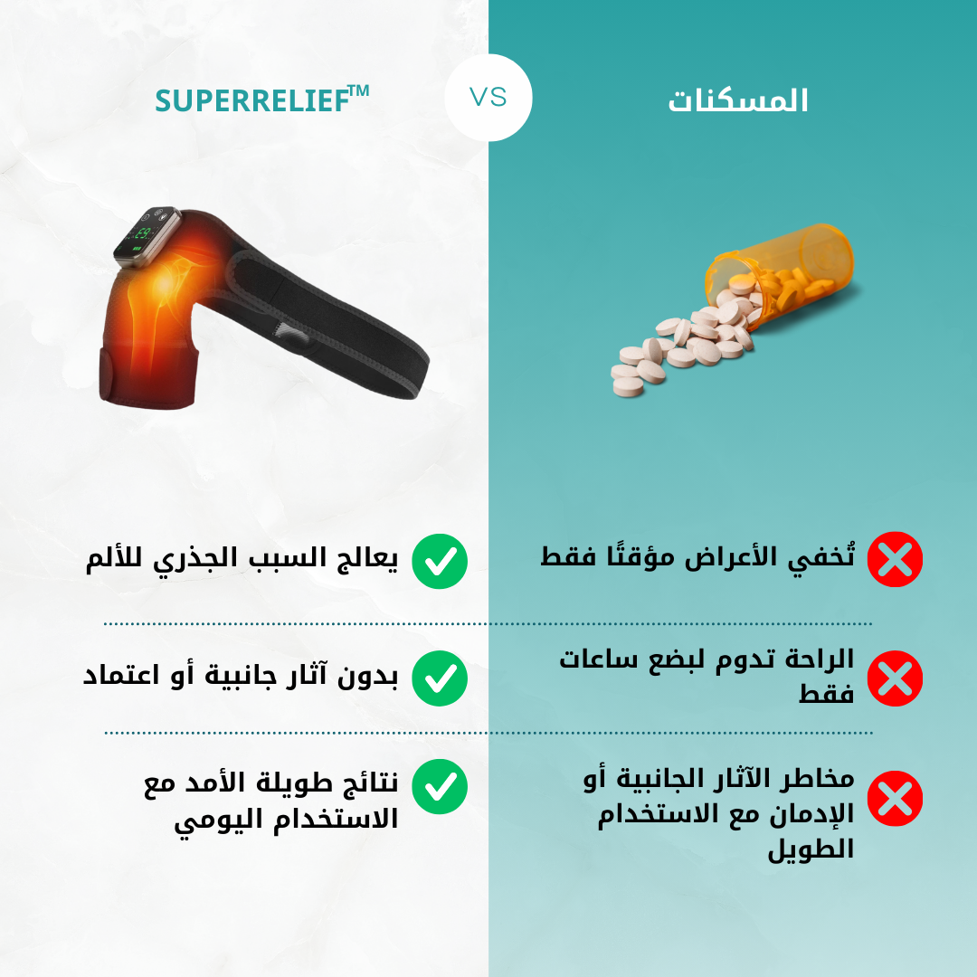 دعامة العلاج الحراري سوبر ريليف