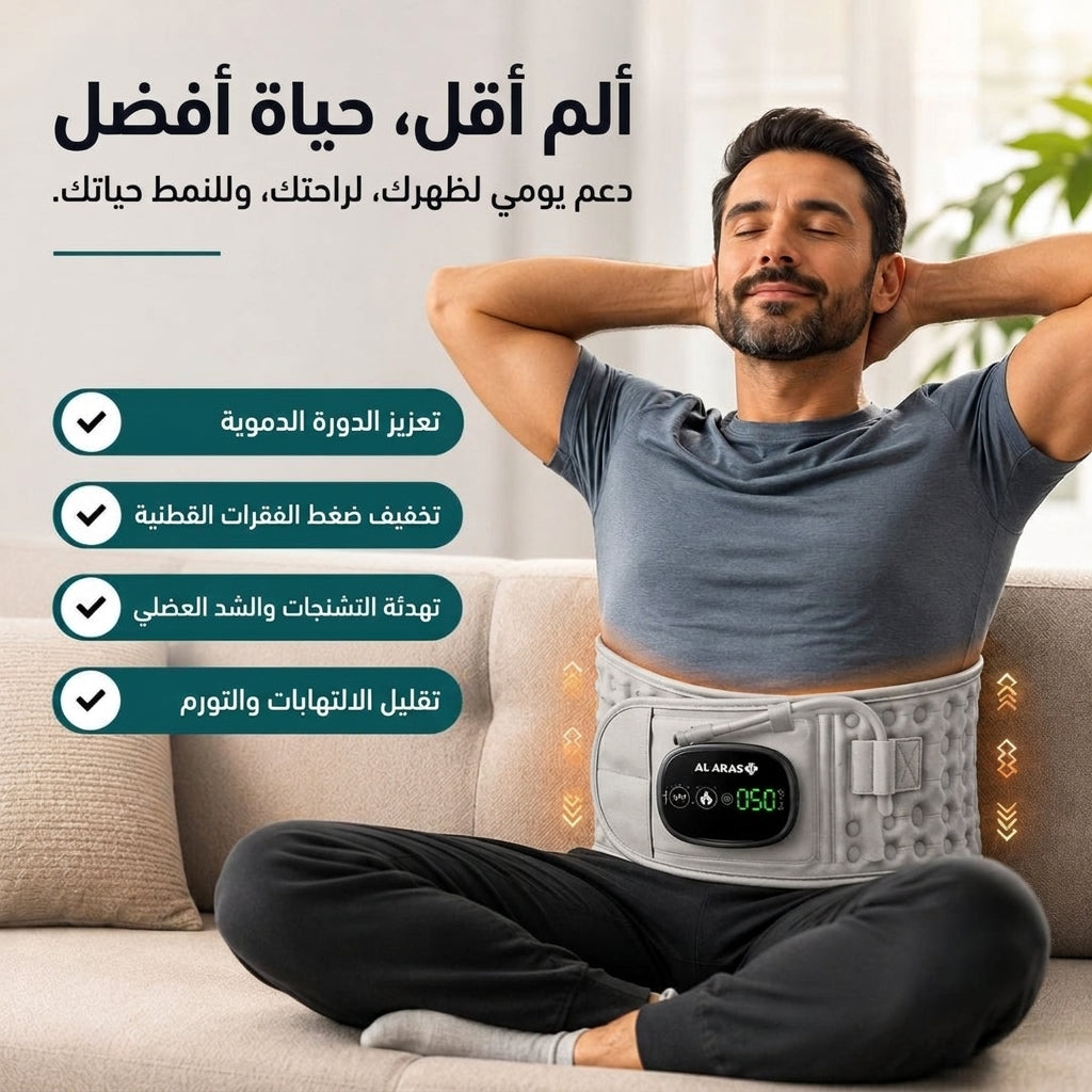 الأعراس™ سوبر ريليف برو - حزام إطالة وتخفيف ضغط فقرات أسفل الظهر