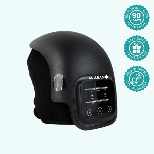 Al ARAS RestoreKnee Massager | ريستورني – جهاز ال اراس  لاسلكي لتدليك الركبة