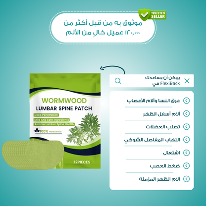 لاصقات فليكسي باك لتخفيف آلام الظهر