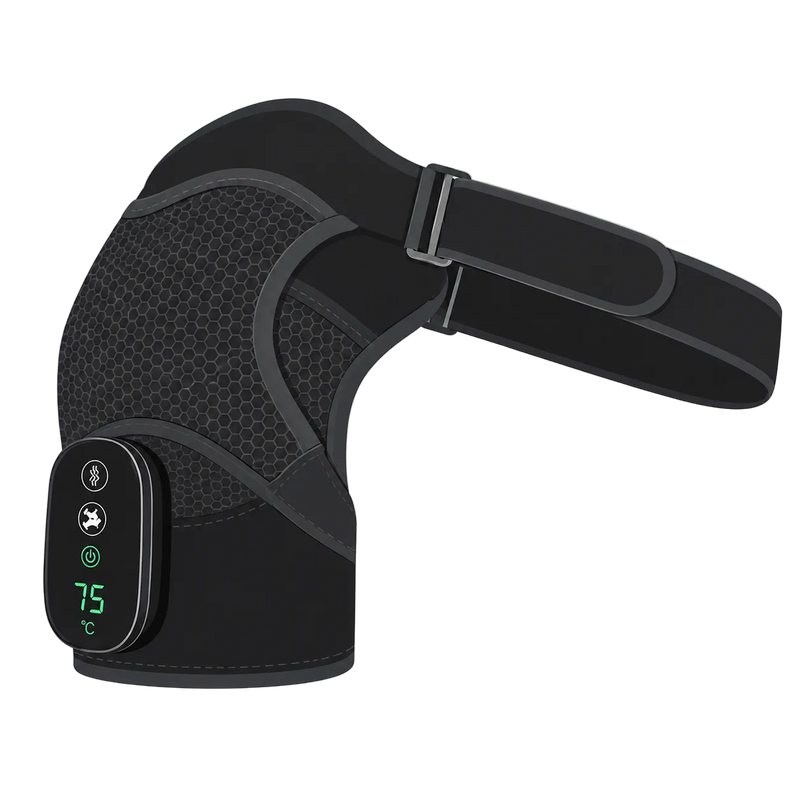 Engineered for deep shoulder joint heat & vibration therapy*